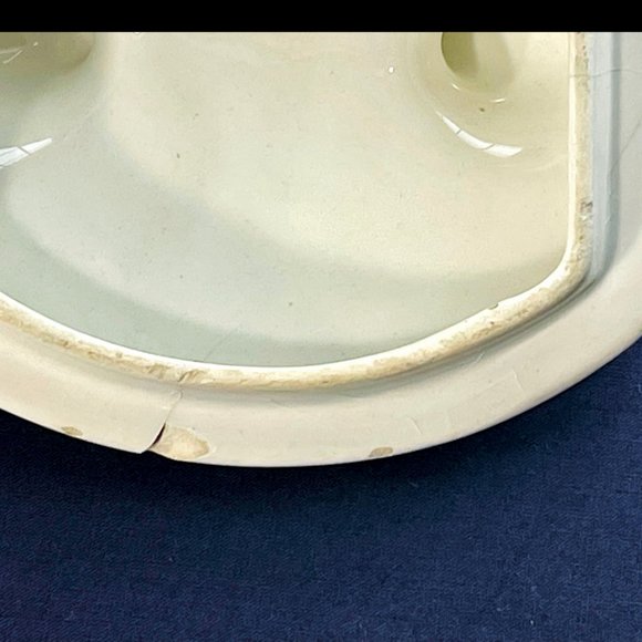 ▪️VTG▪️DELFT▪️Set of 2 Ceramic Dutch Windmill Barley & Oatmeal Kitchen Canisters - Picture 15 of 15